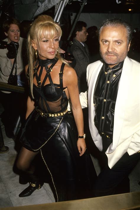 gianni and donatella versace.